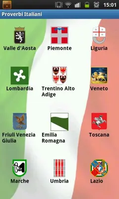 Proverbi Italiani android App screenshot 9